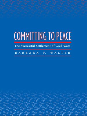 cover image of Committing to Peace